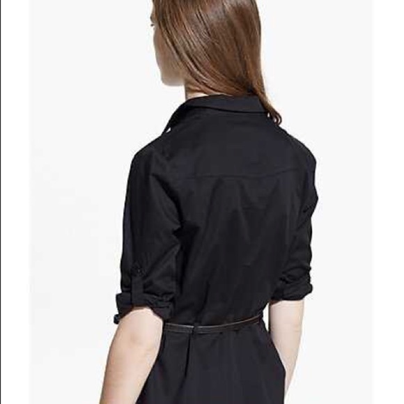 Mango Belted Waist Shirt Dress - Picture 3 of 12